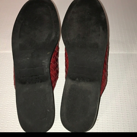 Decoys by Auditions Red Leather Sandals - Picture 5 of 7